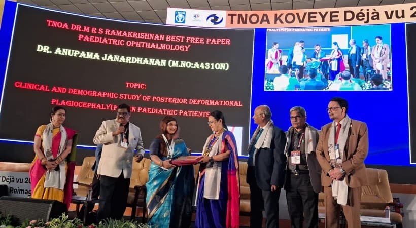 Awards for Malayali Doctor: തമിഴ്നാട് സ്റ്റേറ്റ് ഒഫ്താല്മിക് അസോസിയേഷന്റെ മൂന്ന് സംസ്ഥാന പുരസ്കാരങ്ങള് നേടി മലയാളി ഡോക്ടര് ഡോ. അനുപമ ജനാര്ദ്ദനന്